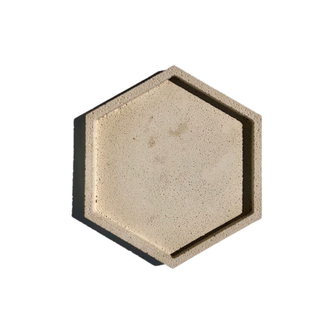 vide poche tomette béton