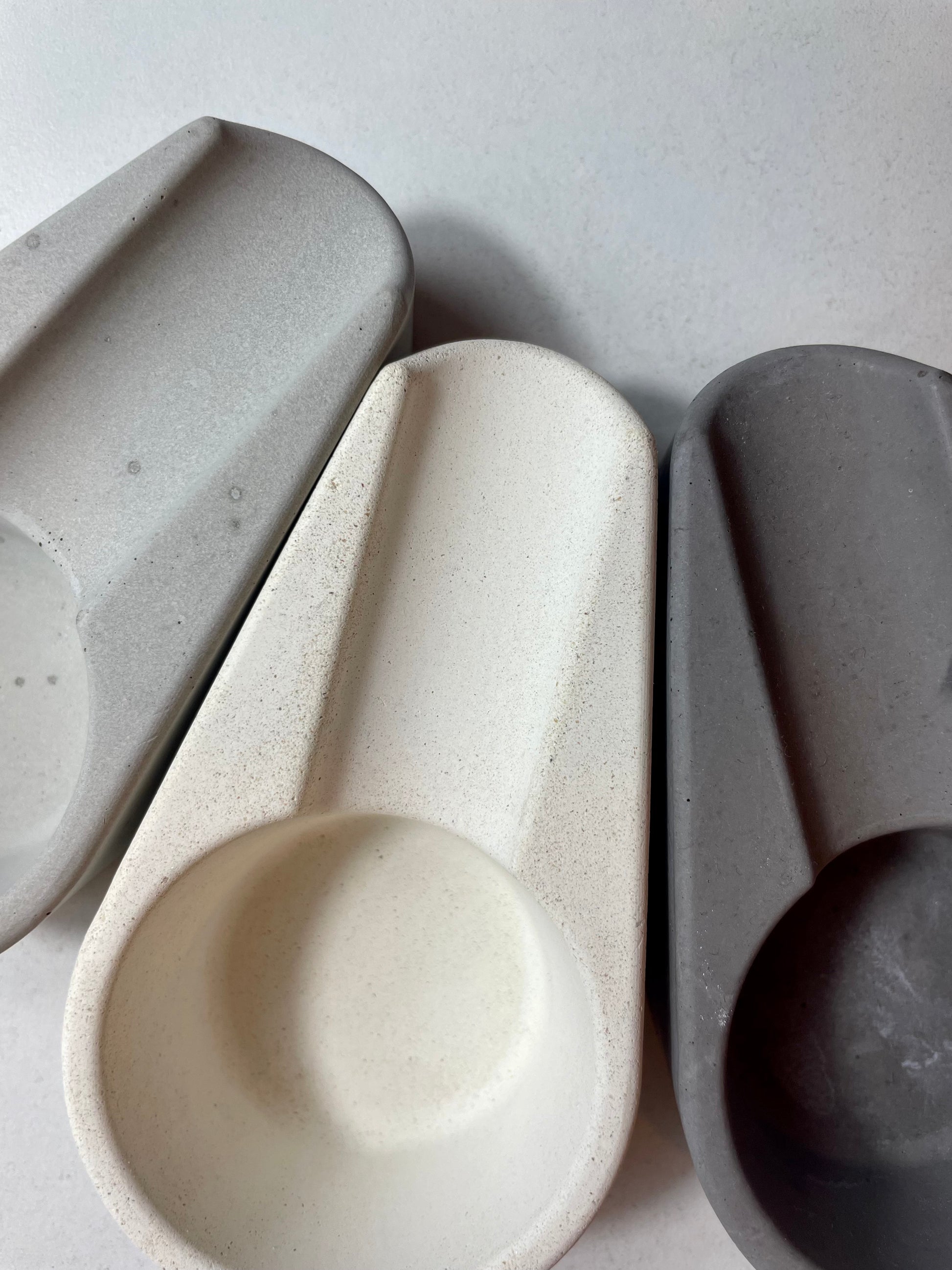 cendrier à cigare en béton. fabriqué main à Marseille.