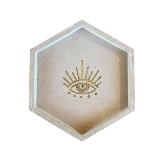 vide poche tomette oeil solaire fabriqué main marseille